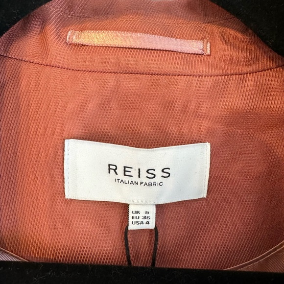 Warm coral Reiss blazer - Picture 5 of 8